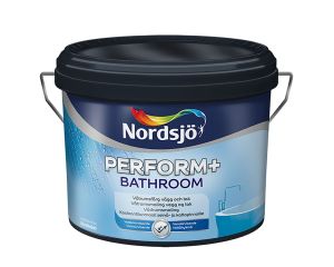 Kosteantilanmaali Nordsjö Perform+ Bathroom Valkoinen 2,5 l