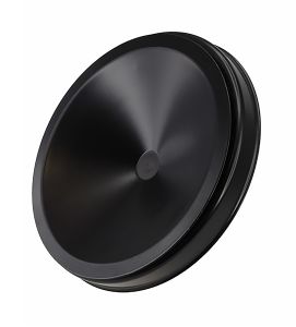Tuloilmaventtiili Harju KSV mattamusta Ø 125 mm
