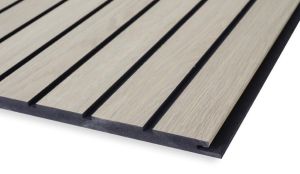 Rimapaneeli Maler Louvre MDF Mel Vanilla tammi / musta 12 x 195 x 2800 mm 3 kpl/pkt