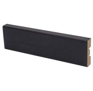 Peitelista Maler Aava MDF mel musta 12 x 42 x 2750 mm