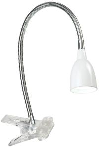 Klipsivalaisin Airam Stella Clip Valkoinen