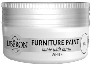 Kalustemaali Liberon Casein White Matt