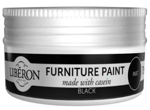 Kalustemaali Liberon Casein Black Matt