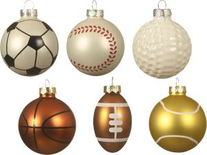 Joulukoriste palloilu 6,5 cm lajitelma