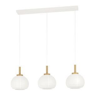 Riippuvalaisin Eglo Summerhill 3-os puu/valkoinen 92,5 cm