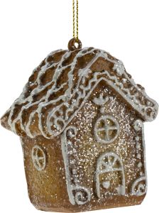 Joulukoriste piparkakkutalo 7 cm