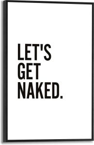 Sisustustaulu Reinders Let&#039;s get naked 20 x 30 cm