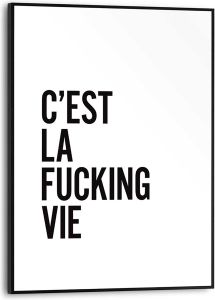 Sisustustaulu Reinders La Vie 30 x 40 cm