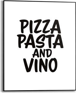 Sisustustaulu Reinders Pizza, Pasta and Vino 40 x 50 cm