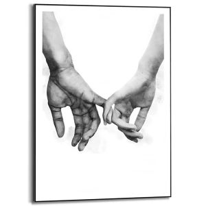 Sisustustaulu Reinders Black Pinkies 50 x 70 cm