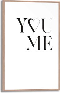 Sisustustaulu Reinders You Love Me 20 x 30 cm