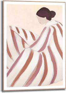 Sisustustaulu Reinders Striped Figure 50 x 70 cm