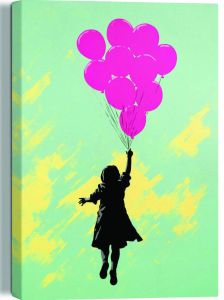 Sisustustaulu Reinders Balloons Up 20 x 30 cm