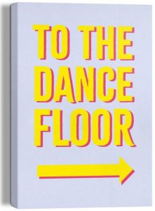 Sisustustaulu Reinders Dancefloor 20 x 30 cm