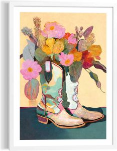 Sisustustaulu Reinders Flower Boots 50 x 70 cm