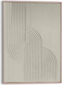 Sisustustaulu Reinders Craft Art Wood Knot 3D sage green 50 x 70 cm