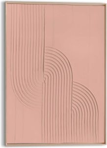 Sisustustaulu Reinders Craft Art Wood Knot nude/terra 50 x 70 cm