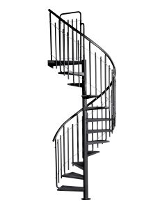 Kierreporras Atrium Solo Vertical metalli 120 cm, eri värejä