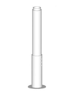 Tukipilari Atrium Dixi Valkoinen RAL9003