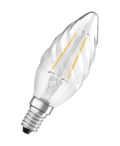 LED-lamppu Osram Superstar Classic BW 25 Filament DIM 2.8W 827 Clear E14