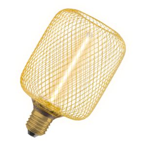 LED-lamppu Osram Decor Straw Square 100 E27 150 lm 1800 K Kulta
