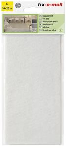 Huopatarra Fix-o-moll 200 x 100 mm valkoinen