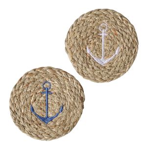 Lasinalussetti Boltze Sailor lajitelma Ø 11,7 cm 2 kpl/pkt