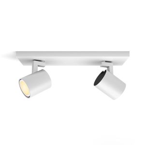 Kohdevalaisin Philips Hue Runner valkoinen 2-os