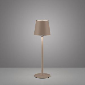Pöytävalaisin Just Light Boteria IP54 valkoinen Hiekka
