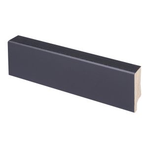 10 kpl Jalkalista Maler Aava mänty musta 12 x 42 x 2700 mm