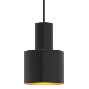 Riippuvalaisin Brooklyn Sessak musta/kulta 12 cm