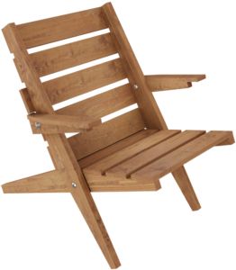 Aurinkotuoli 67 x 89 x 80 cm ruskea