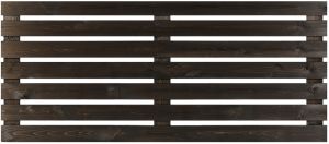 Aitaelementti näkösuoja 183 x 80 x 3 cm grafiitinharmaa