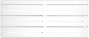 Aitaelementti näkösuoja 183 x 80 x 3 cm valkoinen