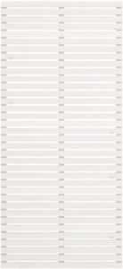 Näkösuojaritilä 179 x 80 x 3 cm valkoinen