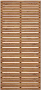 Näkösuojaritilä 179 x 80 x 3 cm ruskea