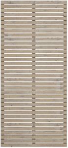 Näkösuojaritilä 179 x 80 x 3 cm vaaleanharmaa