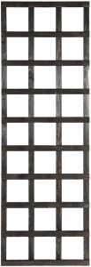 Köynnösritilä 60 x 180 x 3 cm tummanharmaa