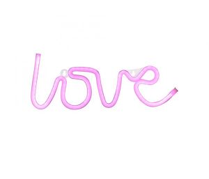 Neon-kyltti Just Light Love