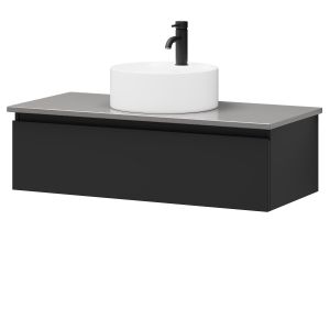 Kalustesetti Camargue Skärgård IQ+ Classic Integrated mattamusta 100 cm