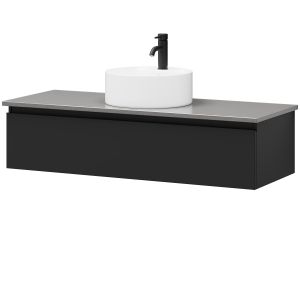 Kalustesetti Camargue Skärgård IQ+ Classic Integrated mattamusta 120 cm