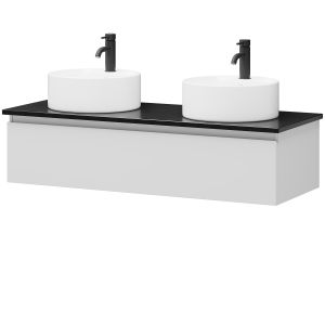 Kalustesetti Camargue Skärgård IQ+ Classic Integrated mattavalkoinen 120 cm