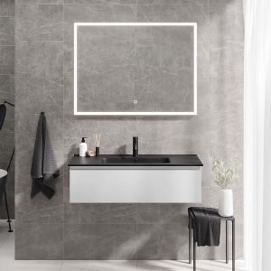 Kalustesetti Camargue Skärgård IQ+ Classic Integrated mattavalkoinen 100 cm