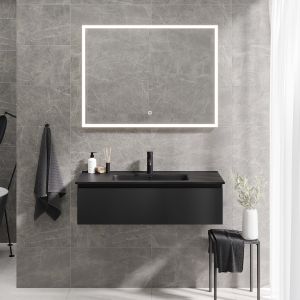 Kalustesetti Camargue Skärgård IQ+ Classic Integrated mattamusta 100 cm