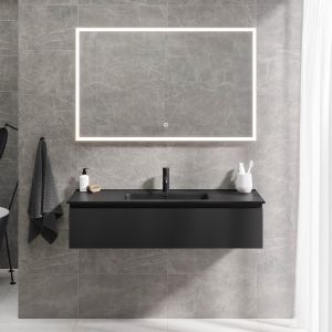 Kalustesetti Camargue Skärgård IQ+ Classic Integrated mattamusta 120 cm