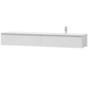 Kalustesetti Camargue Skärgård IQ+ Classic Integrated oikea mattavalkoinen 2 x 100 cm