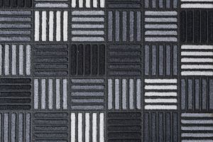 Kynnysmatto Sandudd harmaa 45 x 75 cm