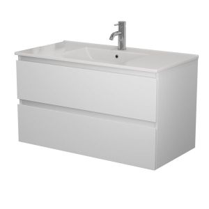 Allaskaappi Riva Camden 90 cm valkoinen