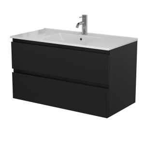 Allaskaappi Riva Camden 90 cm musta