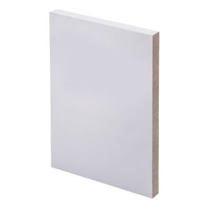 5 kpl Smyygilista Maler MDF Valkoinen 12 x 110 x 2400 mm